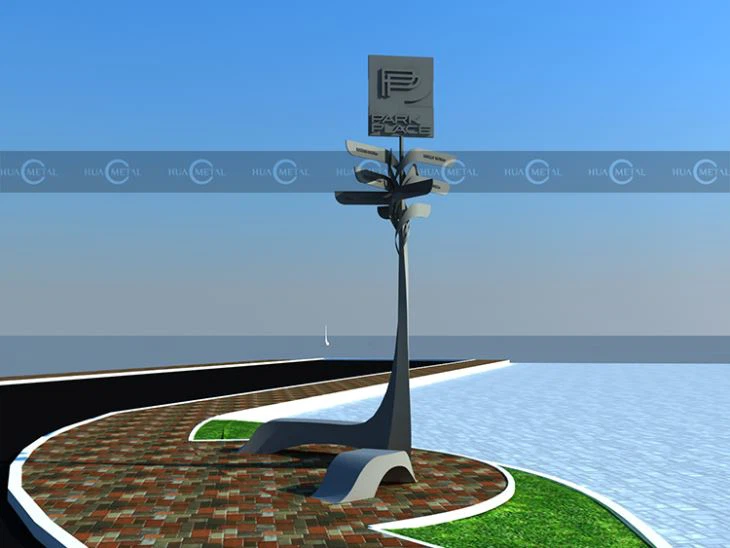 3D model-mirror-stainless-steel-urban-sculptures-city-sculptures